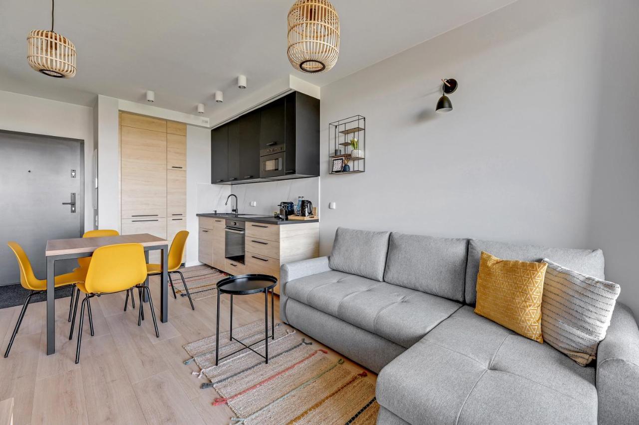 Chlebova - Riverside View Terrace, Free Parking, Gym & Kidsplay By Downtown Apartments Danzica Esterno foto