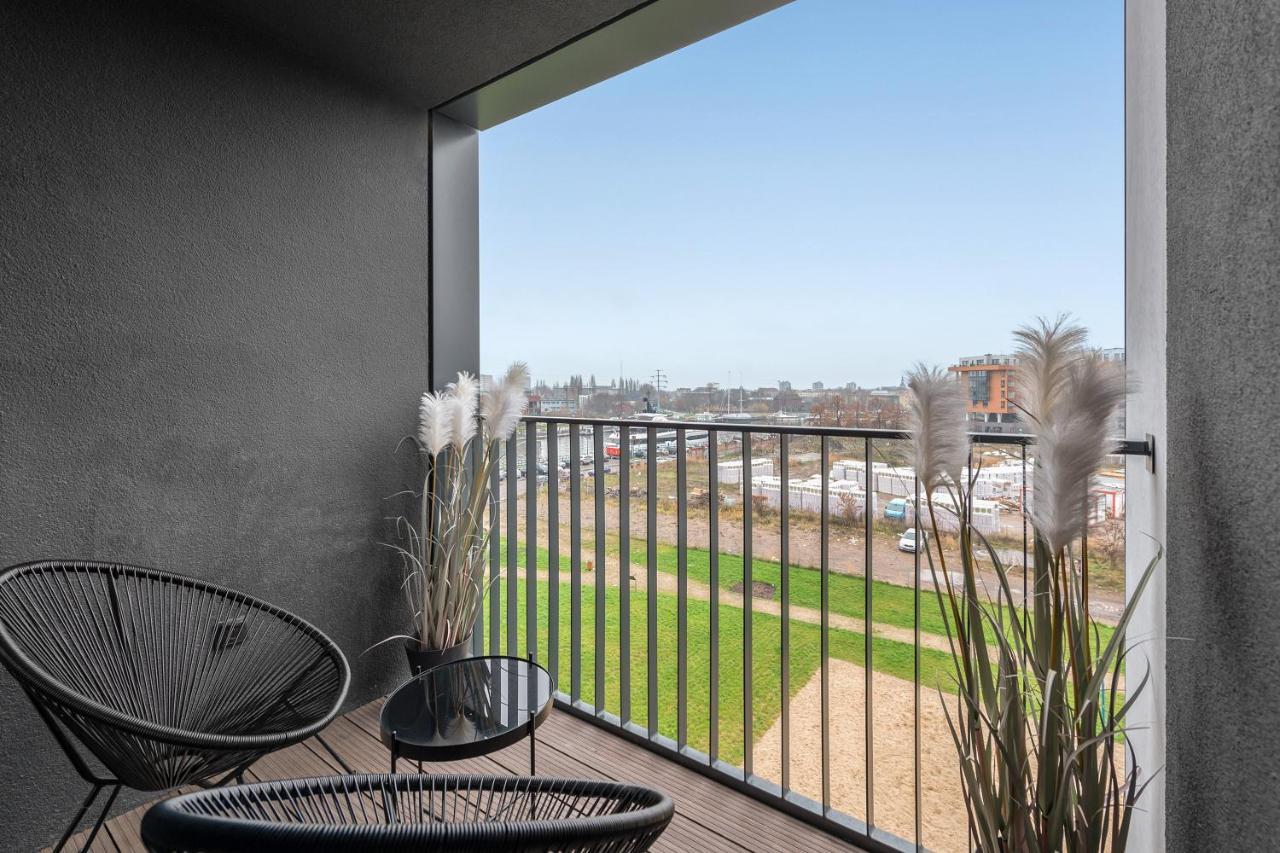 Chlebova - Riverside View Terrace, Free Parking, Gym & Kidsplay By Downtown Apartments Danzica Esterno foto