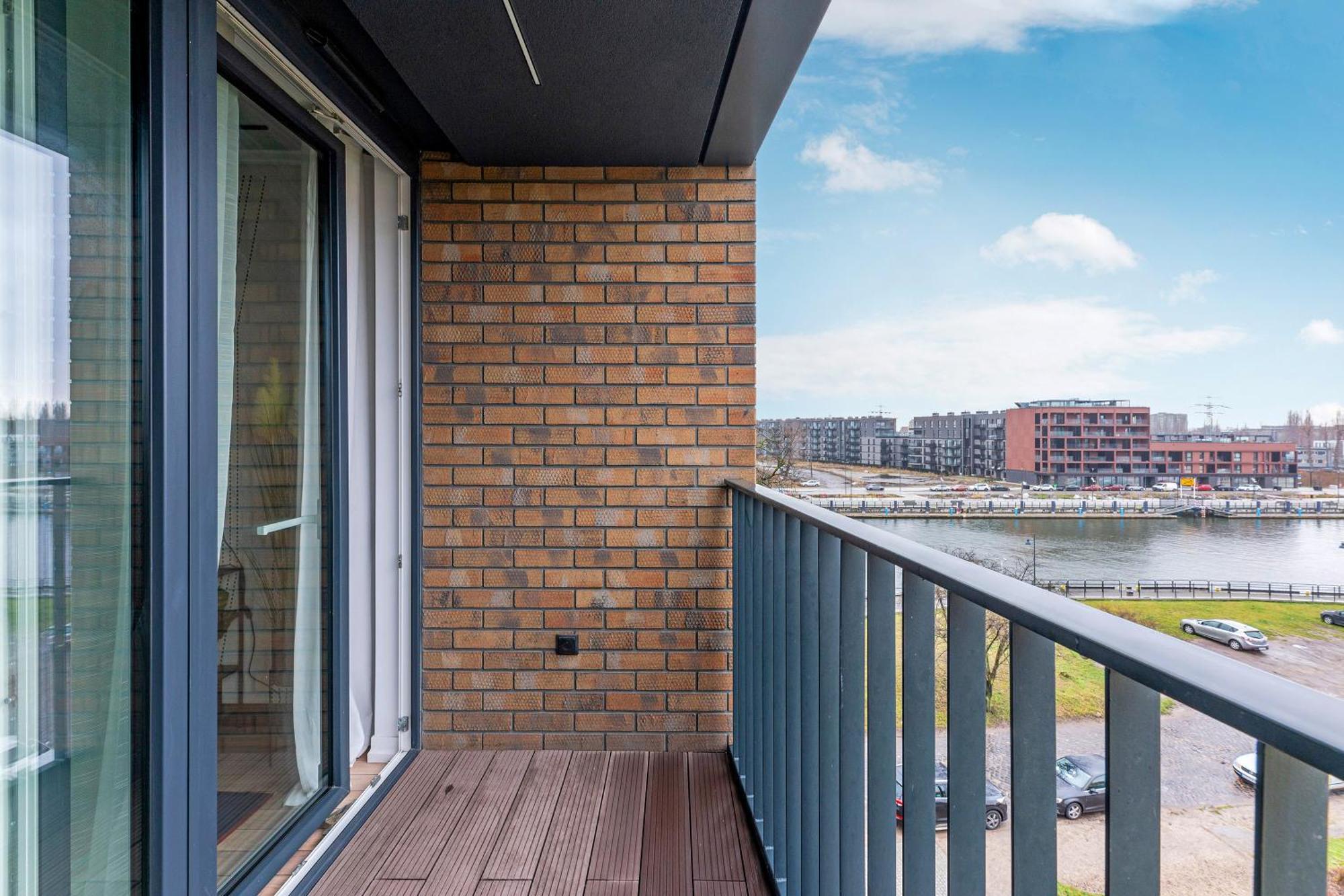 Chlebova - Riverside View Terrace, Free Parking, Gym & Kidsplay By Downtown Apartments Danzica Camera foto