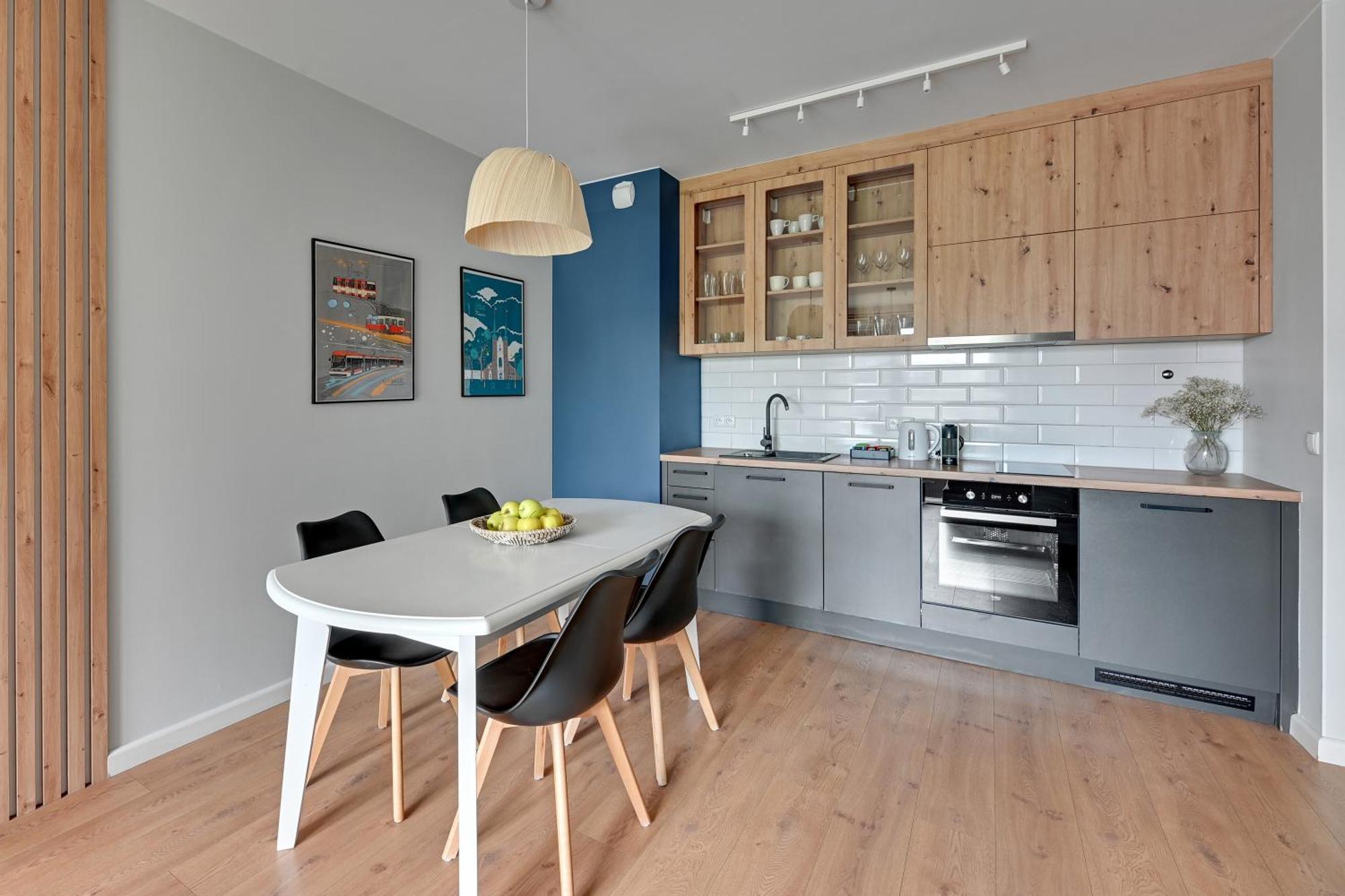 Chlebova - Riverside View Terrace, Free Parking, Gym & Kidsplay By Downtown Apartments Danzica Esterno foto