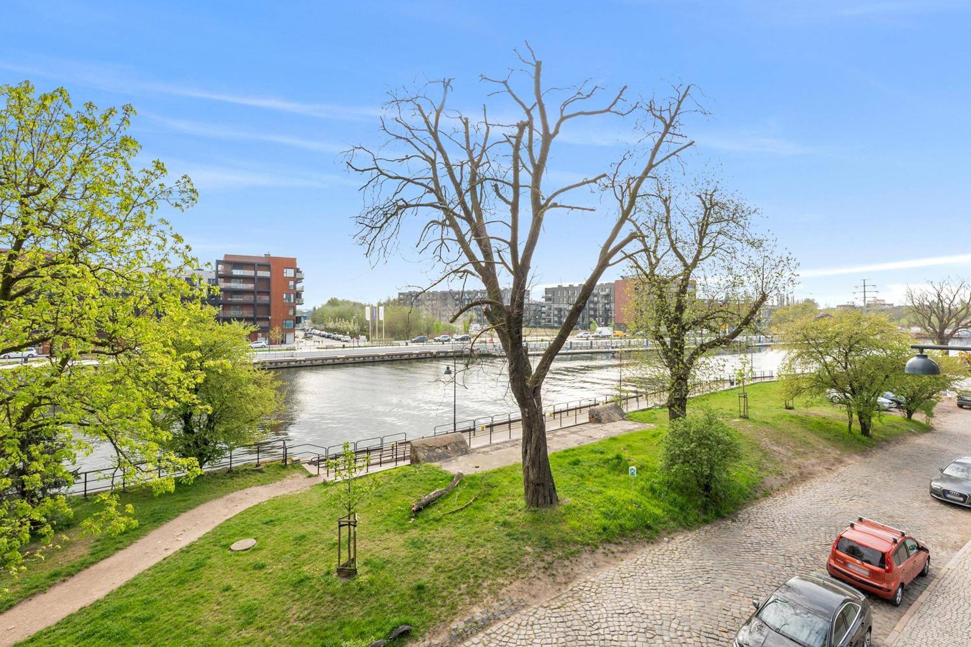 Chlebova - Riverside View Terrace, Free Parking, Gym & Kidsplay By Downtown Apartments Danzica Esterno foto
