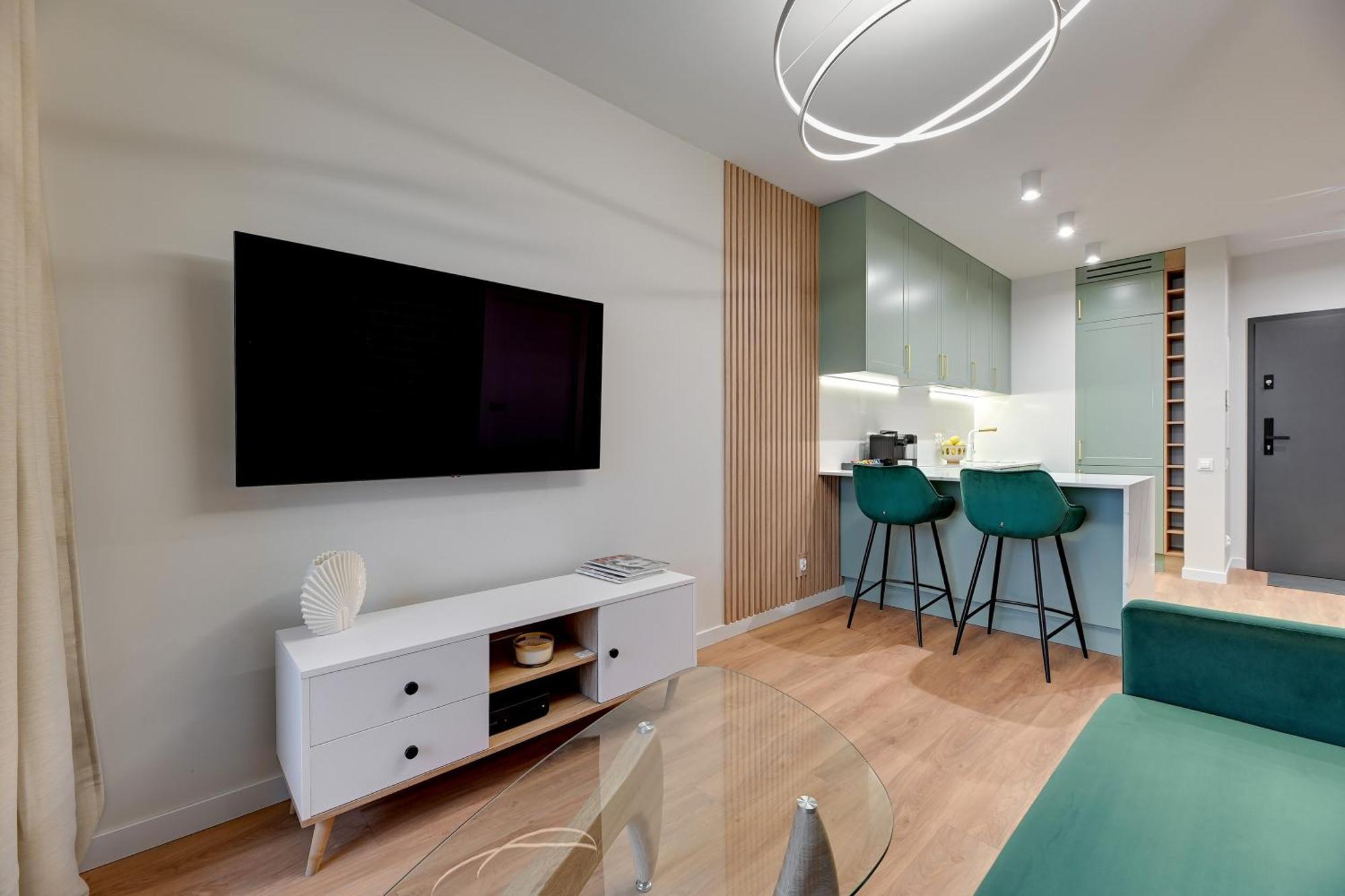 Chlebova - Riverside View Terrace, Free Parking, Gym & Kidsplay By Downtown Apartments Danzica Esterno foto